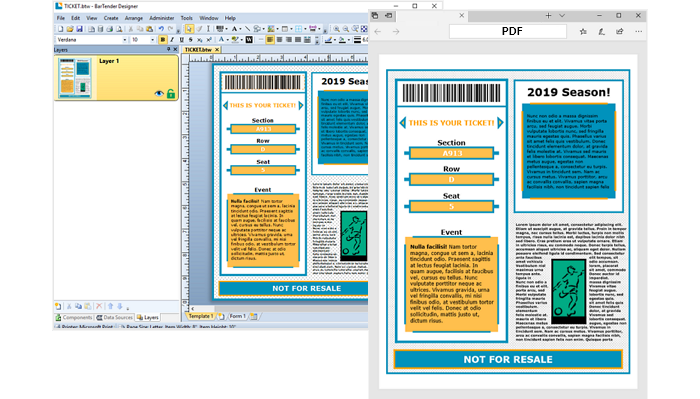 professional advanced printing control