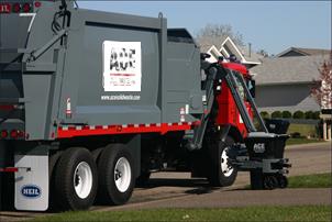 A5020 UHF RFID天線應用於廢棄物收集管理