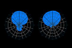 A9044M port 2 horizontally polarised 65 symmetrical beam port 3 vertically polarised 65 symmetrical beam