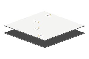 A9044M UHF RFID Antenna 適合通道感應大量 RFID 標籤