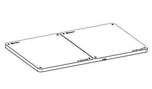 AA-SP12 UHF RFID 天線 3D立體圖