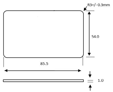 RD700 UHF RFID Tag 尺寸大小