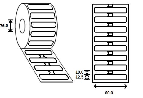 RL160M 輕薄短小可印 UHF RFID 標籤