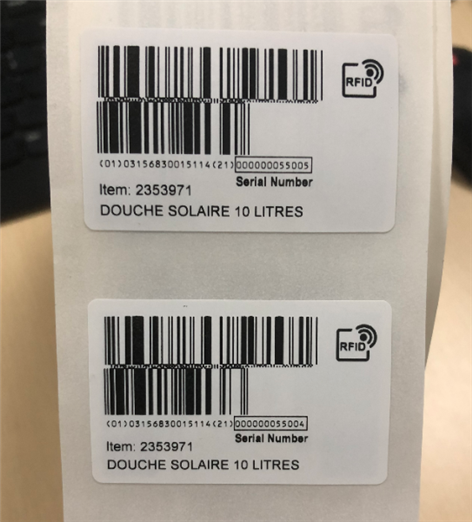 RL600 中尺寸 高效能 全頻段 UHF RFID 貼紙型標籤