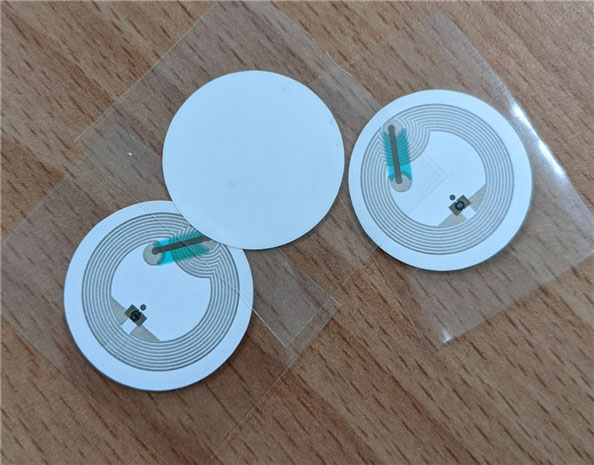 HL008  NFC 13.56MHz HF RFID 圓形貼紙標籤